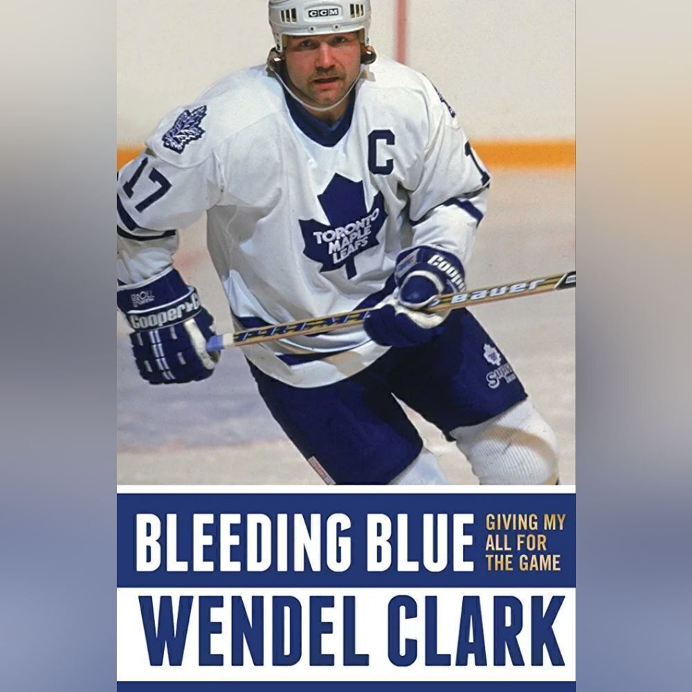 FREE With Purchase - Bleeding Blue Wendel Clark Hardcover Book